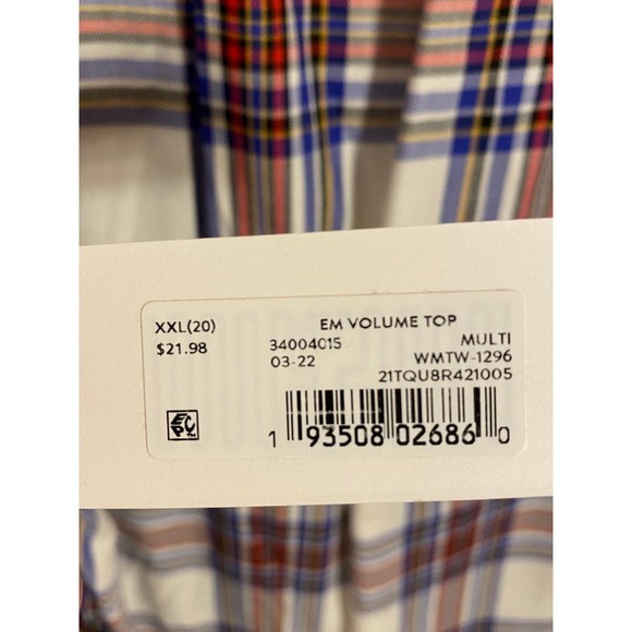 Women's Every Moment Plus size XXL (20), NWT, volume shirt / blouse , - Picture 12 of 14